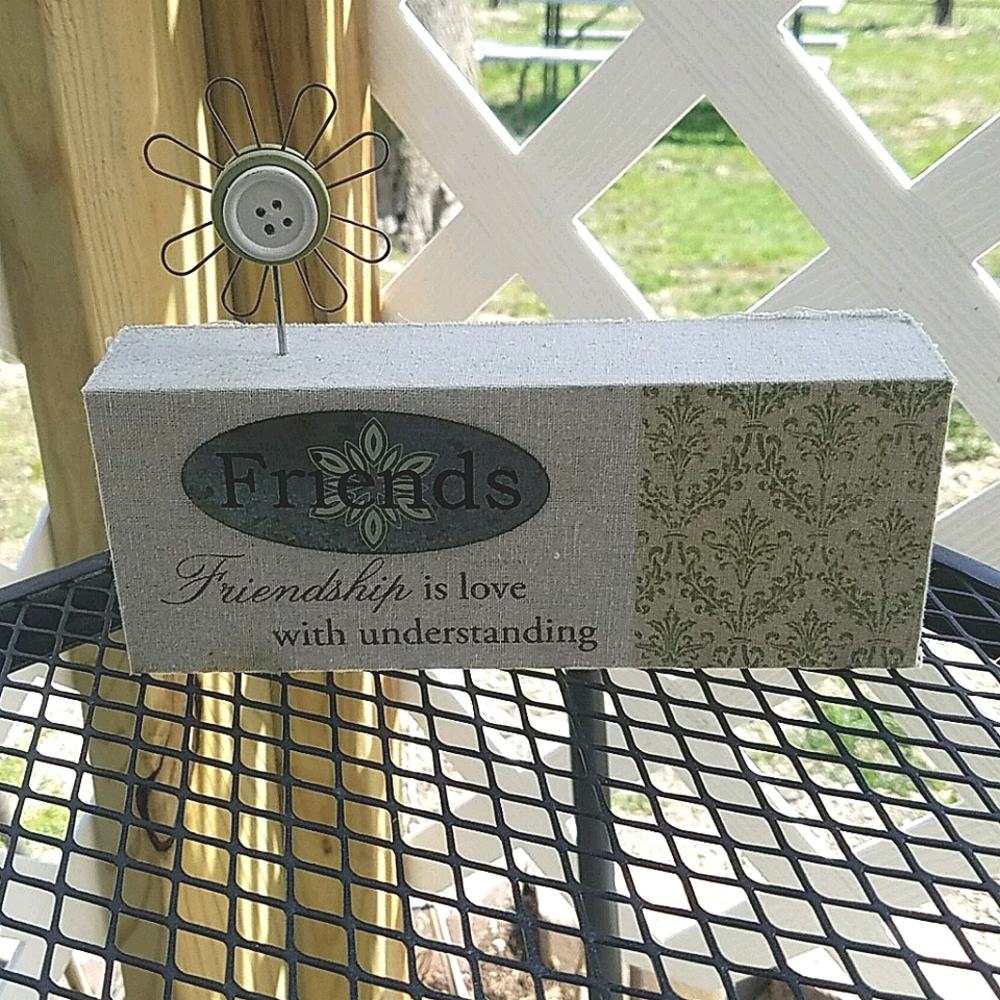 Friendship Decor Piece